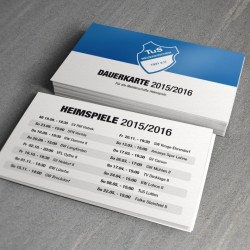 Dauerkarten sind bei jedem Heimspiel zu erwerben